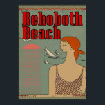 Poster Rehoboth Beach Art Deco<br><div class="desc">Rehoboth Beach Art Deco</div>