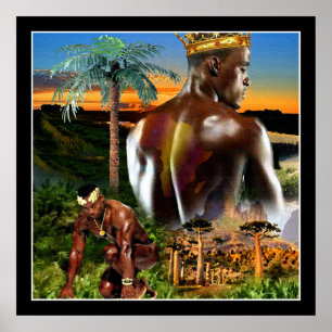 Poster Rei Africano