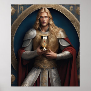 Poster Rei Arthur E O Santo Graal