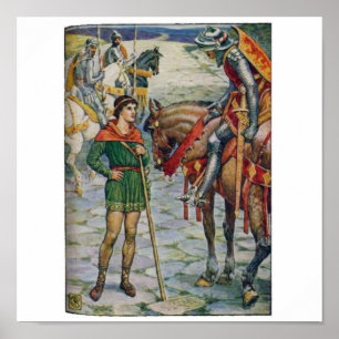 Pôster Rei Arthur Pergunta Percival