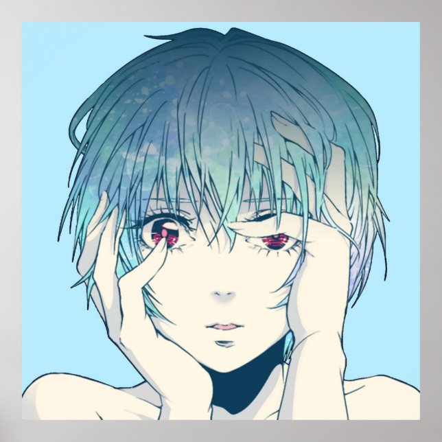 Poster Rei Ayanami Neon Genesis Evangelion (Frente)