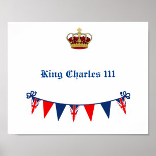 Poster Rei Charles 111 Coroa Real