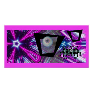 Pôster Rei da Nova Invasão Vaporwave
