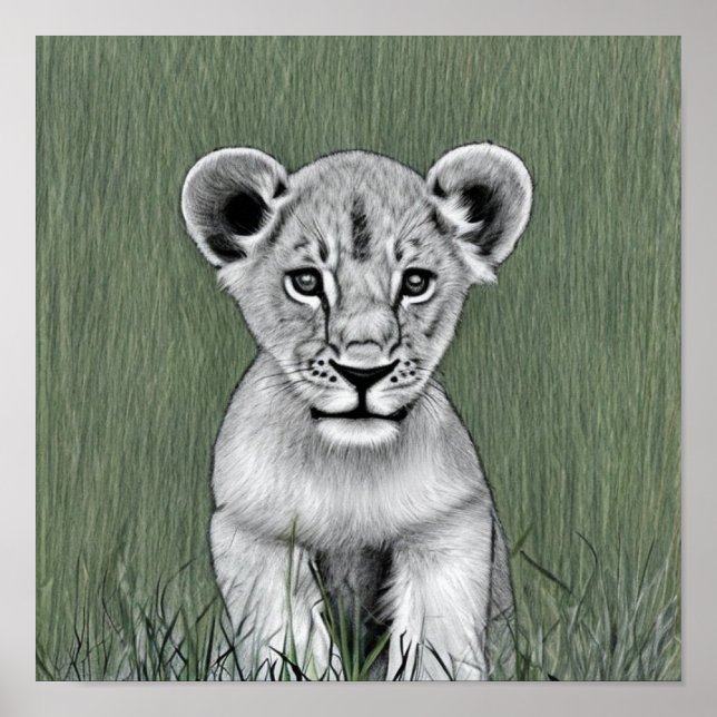 Poster Rei da Selva (Frente)