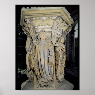 Poster Rei David flanqueado por Moses e por Jeremiah