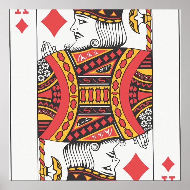 Poster Rei De Espadas (Frente)