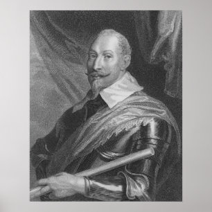 Pôster Rei de Gustavus Adolphus II da suecia