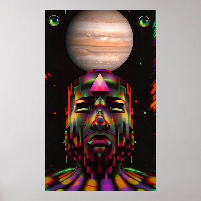 Poster Rei de Júpiter (Frente)