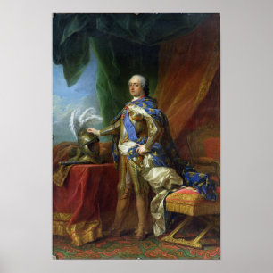 Pôster Rei de Louis XV de France & de Navarra, 1750