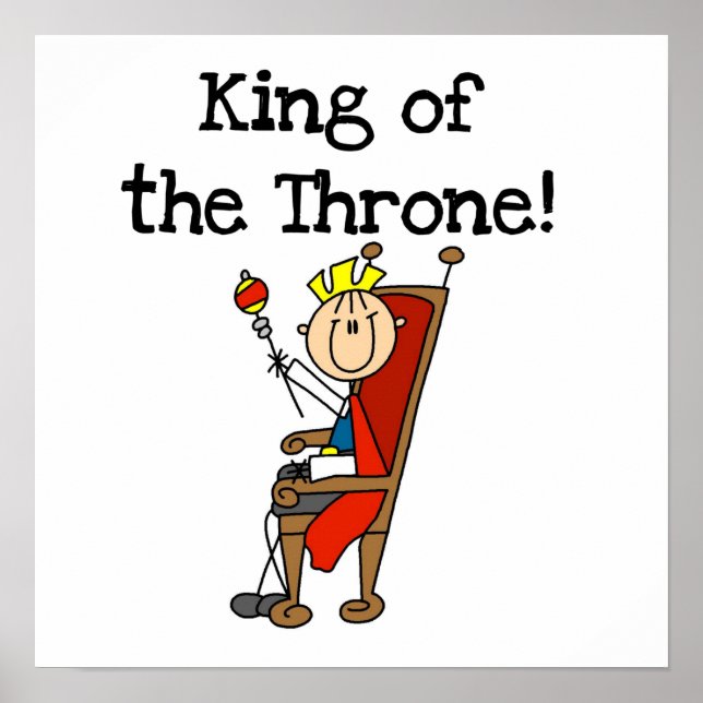 Poster Rei do Trono (Frente)