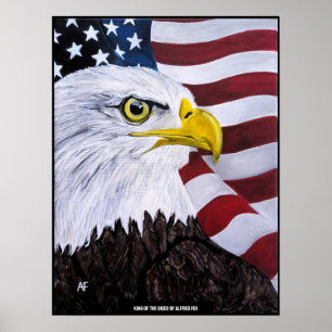 Poster Rei dos Céus Pintura por Alfred Fox