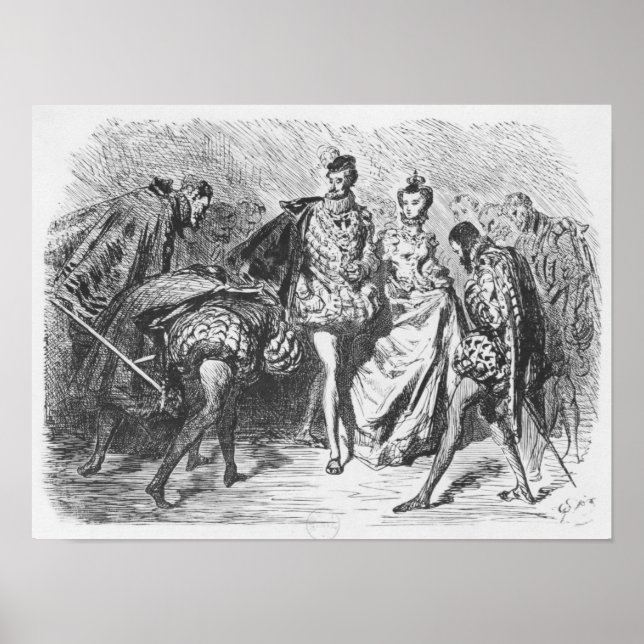 Pôster Rei e tribunal (Frente)