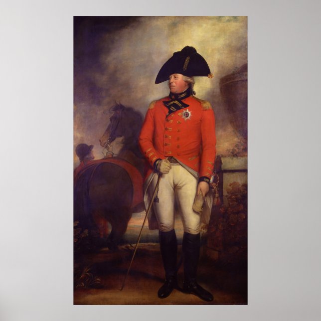 Poster Rei George III em 1799 por Sir William Beechey (Frente)