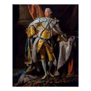 Pôster Rei George III por Allan Ramsay 1762