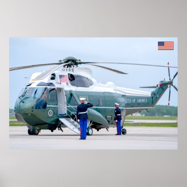 POSTER REI MARÍTIMO VH-3D (Frente)