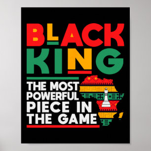 Poster Rei Negro A Mais Poderosa História Negra De Peça M