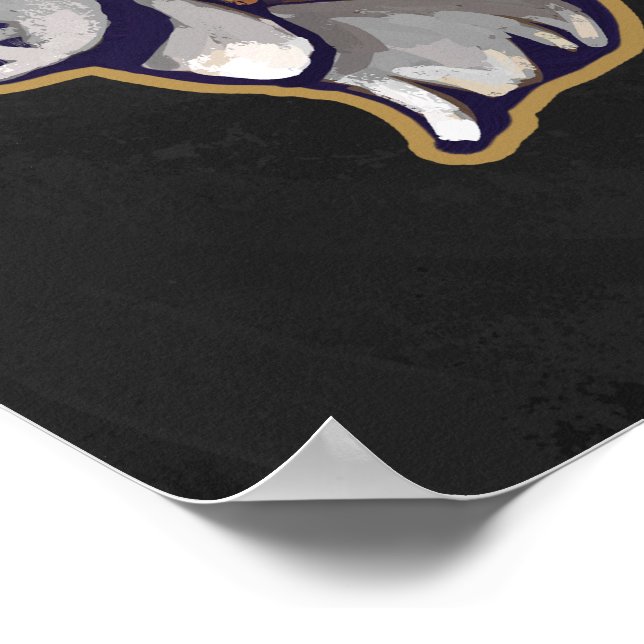 Pôster Rei para o Dia (Borda)