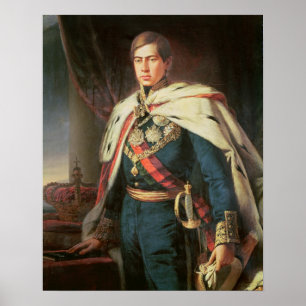 Pôster Rei Peter V de Portugal