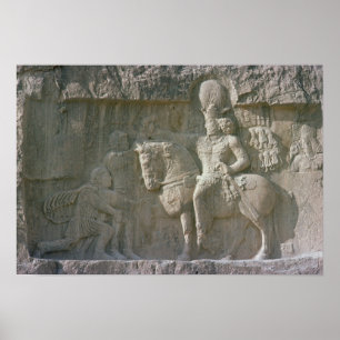 Pôster Rei Shapur Eu e Valerian Sassanian