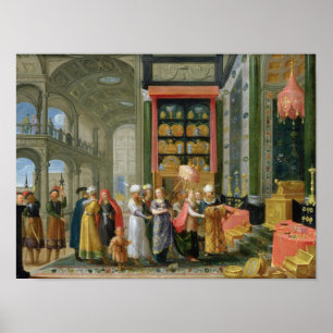 Pôster Rei Solomon e rainha de Sheba