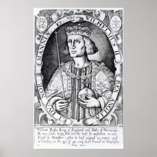 Pôster Rei William II de Inglaterra, 1618
