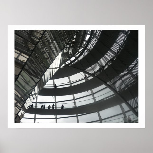 Poster reichstag dome berlin (Frente)