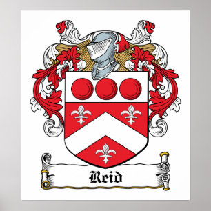 Pôster Reid Family Crest