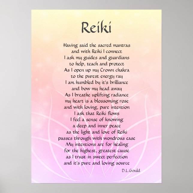 Poster Reiki (Frente)