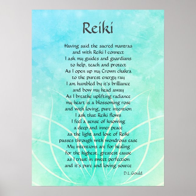 Poster Reiki (Frente)