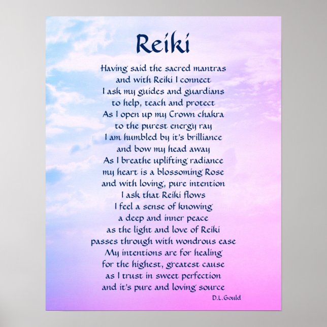 Poster Reiki (Frente)