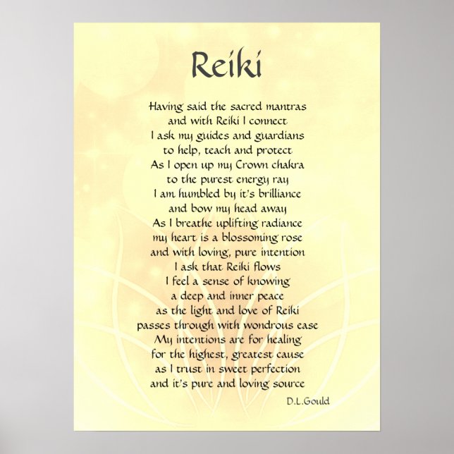 Poster Reiki (Frente)