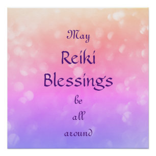 Pôster Reiki Blessings