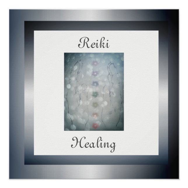Pôster Reiki Healing (Frente)