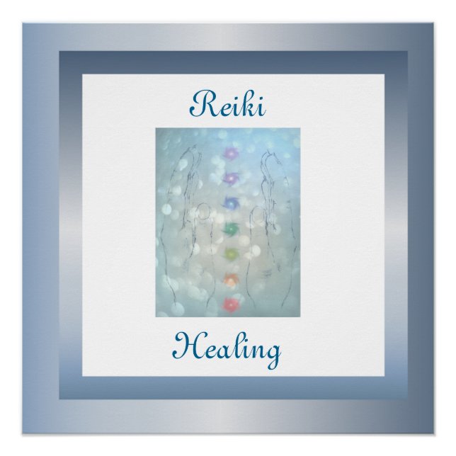 Pôster Reiki Healing (Frente)