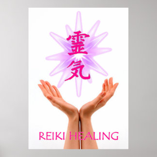 Poster Reiki Healing