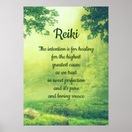 Poster Reiki Poem