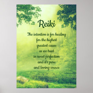 Poster Reiki Poem