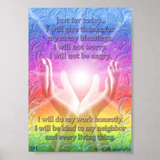 Poster Reiki Principles