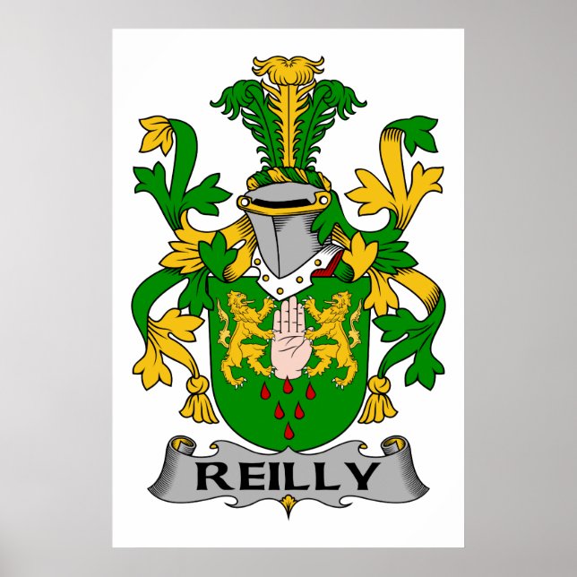 Poster Reilly Family Crest (Frente)