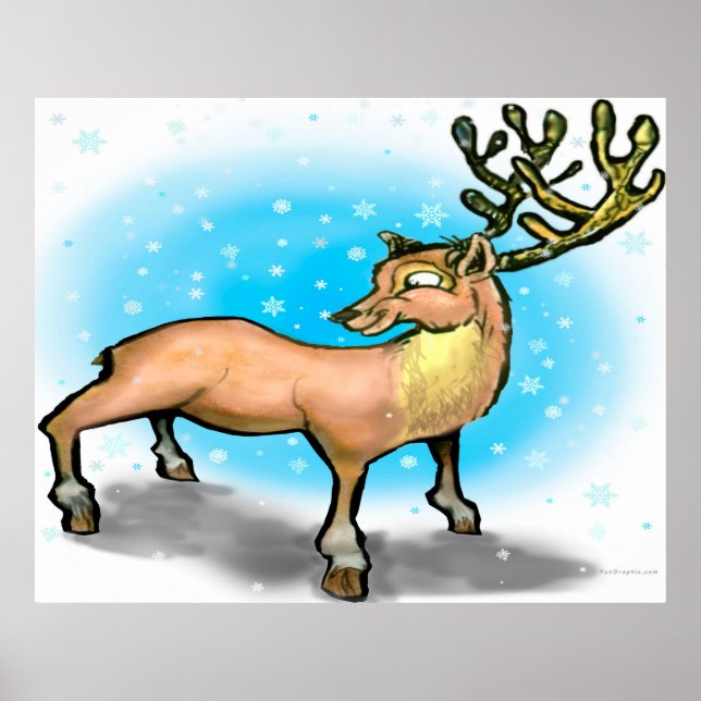Poster Reindeer (Frente)