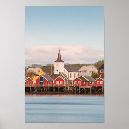 Poster Reine Lofoten Noruega