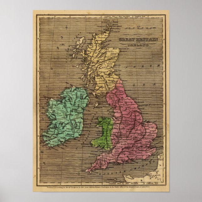 Poster Reino Unido excelente, Irlanda 2 (Frente)
