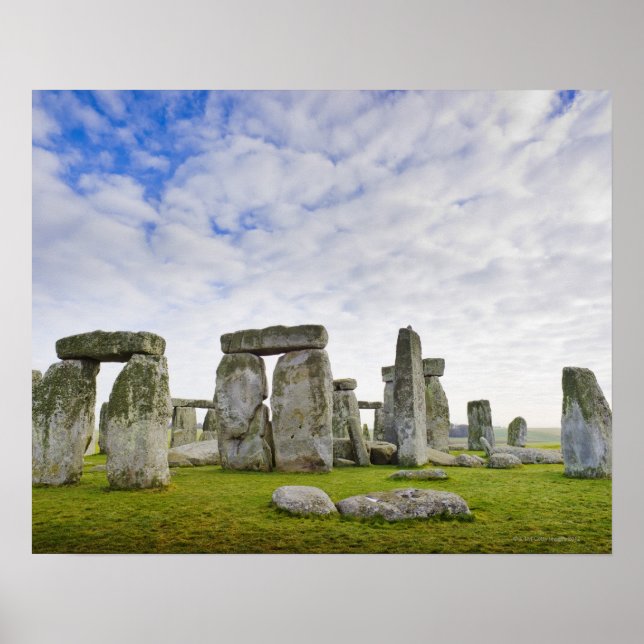Poster Reino Unido, Stonehenge (Frente)