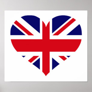 Poster Reino Unido Union Jack