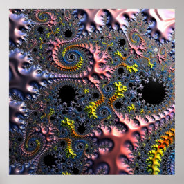Poster Reinos Espirais Infinitos