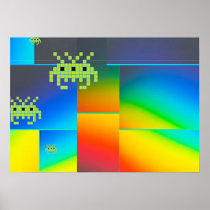 Poster Reis de um Espaço Invadido