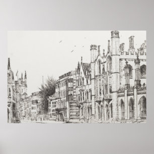 Pôster Reis Faculdade Cambridge 2007