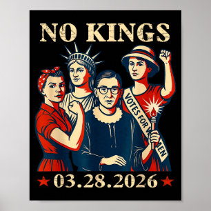 Poster Reis na América 28 de março de 2026 Dia dos Reis e