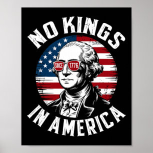 Poster Rejeitando Reis Sem Reis Nos Estados Unidos 1776 R
