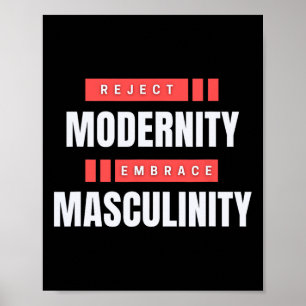 Poster Rejeitar a Masculinidade de Embriões Modernos1